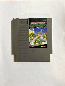 TMNT Teenage Mutant Ninja Turtles Nintendo NES Game cartridge