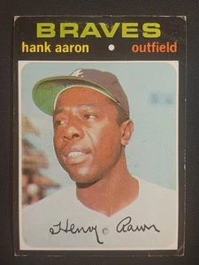 1971 Topps Hank Aaron #400 (crease) - Picture 1 of 2