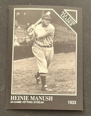Tarjeta Heinie Manush 1992 The Sporting News Conlon Collection #270 Senators en muy buen estado sin estado Foto 1 de 2