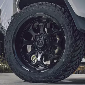 4 New Fuel D862 Scepter 20" Blackout 20x9 6x5.5 6x139.7 Wheels Rims Chevy 1500 - Picture 1 of 8
