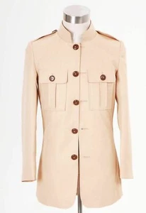 cos high quality  Lennon Shea Stadium Beige Jacket Coat Costume - Picture 1 of 5