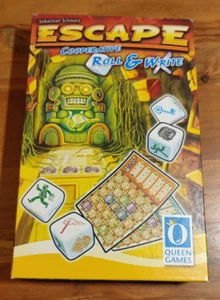 ESCAPE: ROLL & WRITE / QUEEN GAMES CO-OPERATIVE GAME - Picture 1 of 3