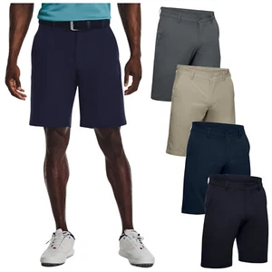 Pantalones Cortos Under Armour Para Hombres Match Play UA Golf Tech Chino Frente Plano Suave Elástico - Imagen 1 de 7