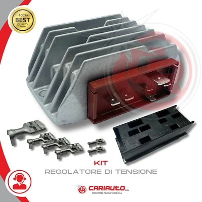 Regolatore Di Tensione SAPRISA Trattori Lombardini Ruggerini 12V 5 Pin + Pin W - Immagine 1 di 4