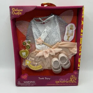 Our Generation Tooth Fairy Outfit Wings & Star Wand & Accessories For 18" Dolls! - Picture 1 of 2