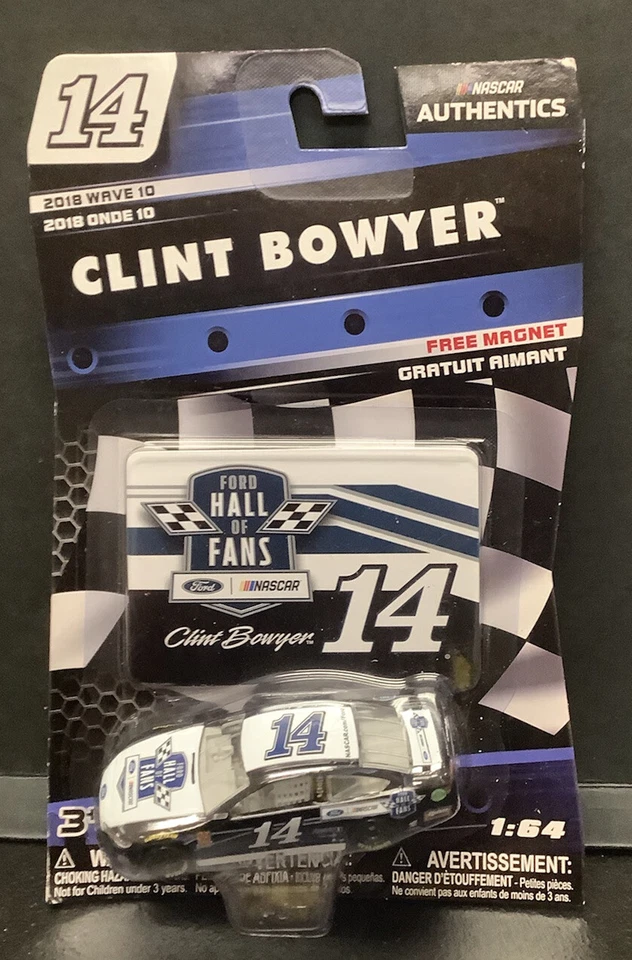 Clint Bowyer #14 Hall Fame 1 64 Nascar Authentics 2018 Wave 10 Ford Fusion 16457