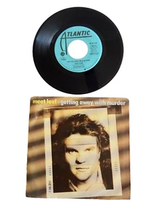 vINYL VTG 7” RECORD 45 MEAT LOAF ATLANTIC GETTING AWAY W/ MURDER PROMO neocurio - Picture 1 of 5