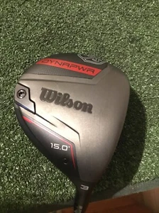 Wilson Staff DYNAPWR 15* 3 Wood Seniors 50g HZRDUS RDX Smoke Graphite Shaft - Picture 1 of 12