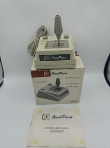 Vintage Gaming Joystick Model JS6 IBM Compatible Flash Point Box Manual Untested - Picture 1 of 9