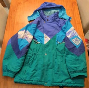 vintage Retro sergio tacchini Thermal Ski Jacket Snowboarding Good ConSize Large - Picture 1 of 13