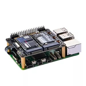SOMBRERO N20 Dual 2242 NVMe para Raspberry Pi 5 con ASM1182e - Imagen 1 de 10