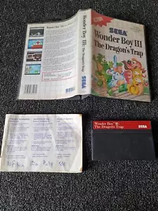 Wonder Boy III (3): The Dragon's Trap - Sega Master System - Complete - PAL - Picture 1 of 1