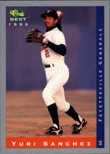1993 Classic/Best #116 Yuri Sanchez