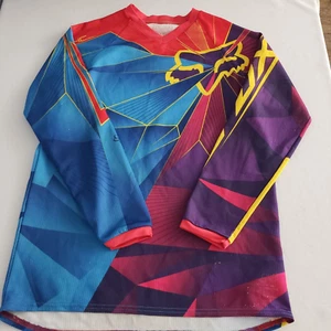 Fox Racing MULTICOLOR Youth Boys POLYESTER Dirt Bike SHIRT XLARGE - Picture 1 of 11