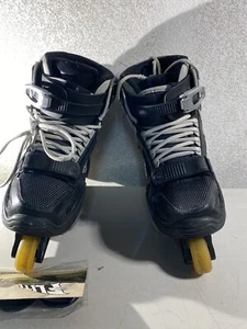 Used Sz8 Rollerblade Trs Franky Morales Aggressive Inline Skates EBK - Picture 1 of 17