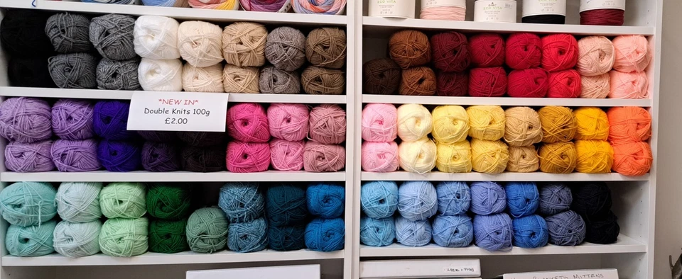 WOOLCRAFT New Fashion Double Knit Yarn - 100g balls - 48 colours available