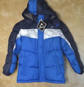 Vertical 9 Boys Blue Insulated Puffer Jacket Winter Coat-M(8-10) NWT