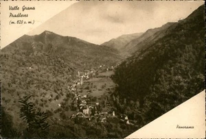 Pradleves - Valle Grana - Panorama - Cuneo - viaggiata 1942 - Picture 1 of 2
