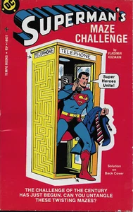 Superman's Maze Challenge Softcover Buch 1978 Repint Art Cardy Swan Infantino - Bild 1 von 3