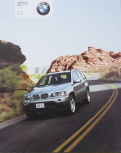 BMW X5 E53 USA Prospekt brochure vom 1/2002, 98 Seiten (Y) Englisch - Bild 1 von 1