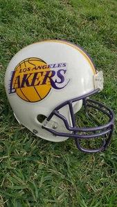LAKERS Kobe Bryant Fullsize Football helmet - Picture 1 of 7
