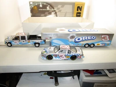 BROOKFIELD 1/24 BY ACTION DALE EARNHARDT JR. #3 OREO CHEVY HAULER SET *READ* HTF - Image 1 of 4
