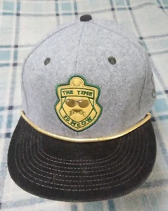 Grassroots California (L/XL) The Time Is Meow Broken Lizard Snapback Hat - Picture 1 of 10