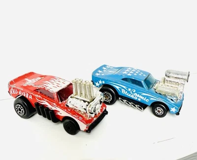 Matchbox Superfast Red Rider 1972 Dodge Charger Mopar Diecast Toy Car Camaro Lote Foto 1 de 4