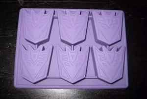 Nuovo Transformers Decepticon Silicone Cioccolato Caramelle Stampo Vassoio Ghiaccio - Foto 1 di 2