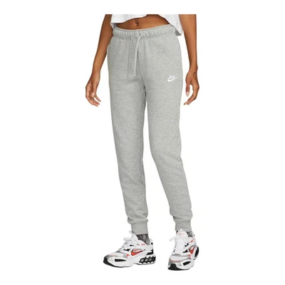 Nike Sportswear Club Fleece Women's Mid-Rise Joggers Size SM Grey NEW - Image 1 of 4