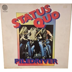 Status Quo Piledriver 1972 LP Vinyl Schallplatte UK 1. Druck Vertigo Rock - Bild 1 von 11