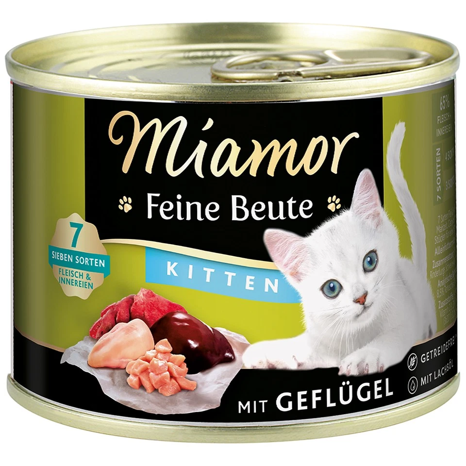 Miamor Feine Beute | 12x 185g | Katzenfutter nass - Bild 1 von 1