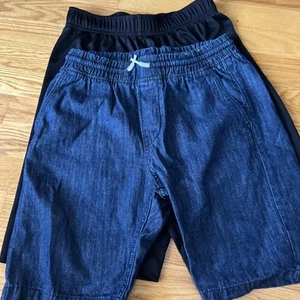 Lots Of 2 kids pull on Shorts pants Converse / H&M Size L - Picture 1 of 8