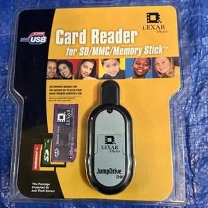 VTG Lexar Jumpdrive Trio Single-Slot USB Multi-Card Reader SD/MMC/MEMORY STICK - Picture 1 of 2