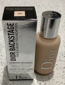 Dior Backstage Face & Body Foundation 0N 0 Neutral BNIB Natural Glow Finish - Picture 1 of 2