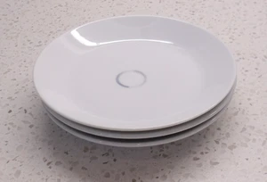 United Airlines 5,5" Runde Vorspeise Snack Hors d'oeuvres Teller Menge 3 - Bild 1 von 5