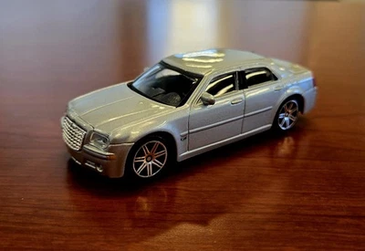 SUPER RARE Maisto Chrysler 300 1/43 Diecast Silver  - Image 1 of 4