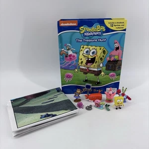 2015 Spongebob Squarepants My Busy Books with 10 Figures - The Treasure Hunt - Picture 1 of 6