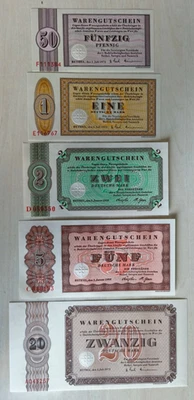 Germany 50 Pfennig 1 2 5 20 Mark 5 Pcs Set 1958-73 UNC - Image 1 of 2