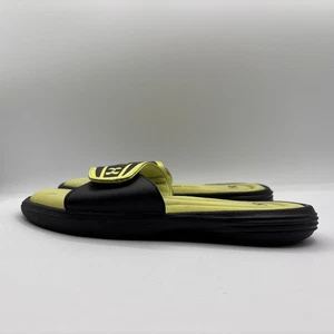 Under Armour 4D Foam Slides Black Yellow Comfort Slip On 1226875-009 Men’s S: 7 - Picture 1 of 16