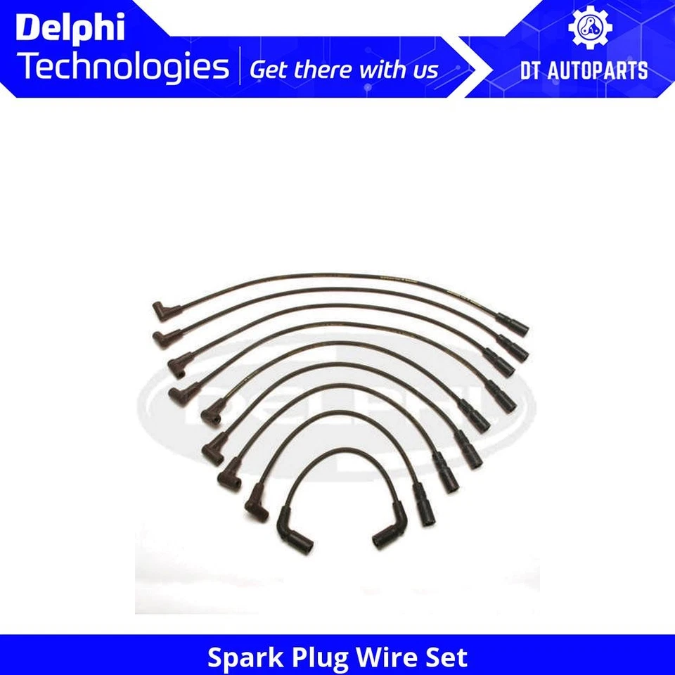 Juego de cables de bujía Delphi 1997 1998 para Chevrolet C1500 Suburban 1996-1999 Foto 1 de 4