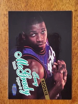 1997-98 FLEER ULTRA TRACY MCGRADY (ROOKIE) #138 TORONTO RAPTORS - Image 1 of 2