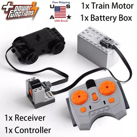 Power Functions Battery Box Train Motor IR Receiver Controlled For Lego Set US