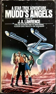 MUDD'S ANGELS A STAR TREK ADVENTURE J.A. LAWRENCE JAMES BLISH PB 1st PRINTING VG - Picture 1 of 3