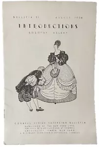 1939 Bulletin Einführungen von Dorothy DeLany Cornell NY College of Ag Maners - Bild 1 von 7