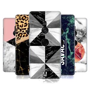 HEAD CASE DESIGNS MARBLE TREND MIX HARD BACK CASE FOR SONY PHONES 1