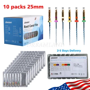 File a U endodontico motore rotante dentale Super NiTi 25 mm file canale radice CE - Foto 1 di 20