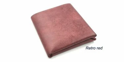 Ручной работы творческий специальный мини-бумажник сложенный с куском натуральной кожи - Изображение 1 из 4