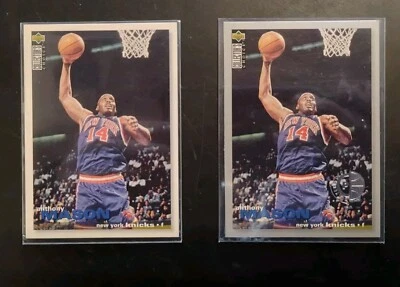 1995-96 Upper Deck Collector's Choice - Player's Club #274 Anthony Mason  - Image 1 of 2