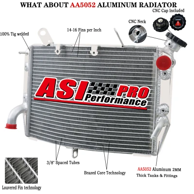 Aluminum Cooling Radiator For 2004-2006 YAMAHA YZF R1 YZF-R1 US - Image 1 of 4